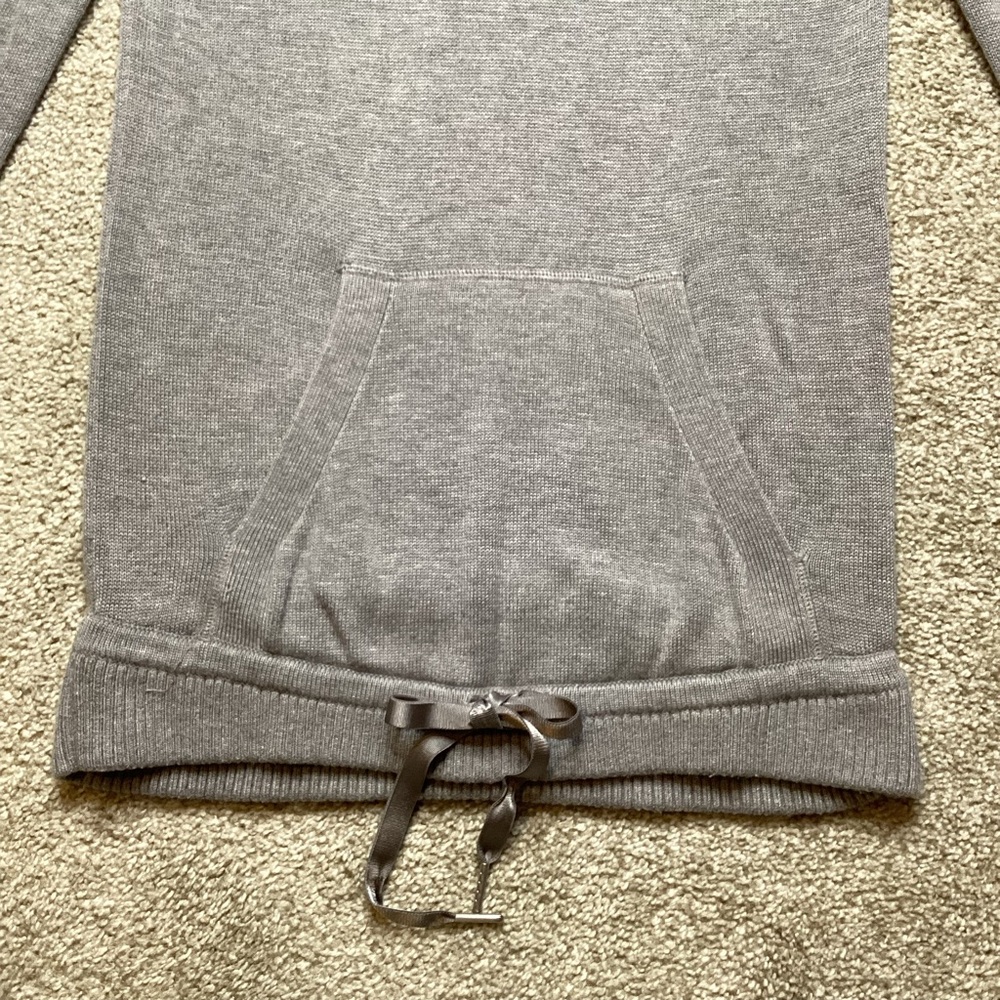Lululemon CASHMERE Sweet Savasana Pullover Heathered Medium Grey Sweater 6 small - Picture 9 of 13